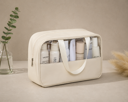 AirPort Travel Bag 'Beige'+'Pink' [medium size]